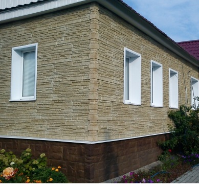 Фасадные (Цокольные) панели Альта-профиль Скалистый камень в Волжском.